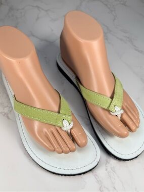 Key West Sandal Factory Size 6 Flip Flops NWOB